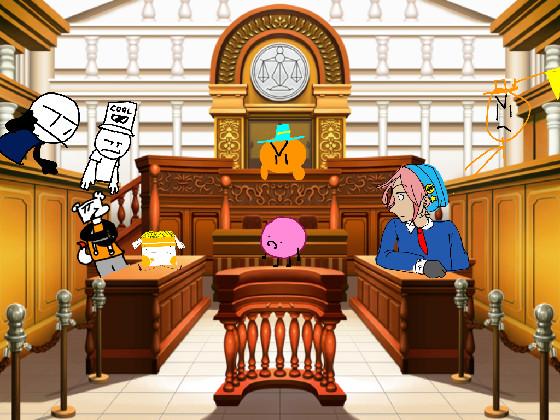 Add your oc in Ace Attorney except i made one up on a whim (poor) 1 1
