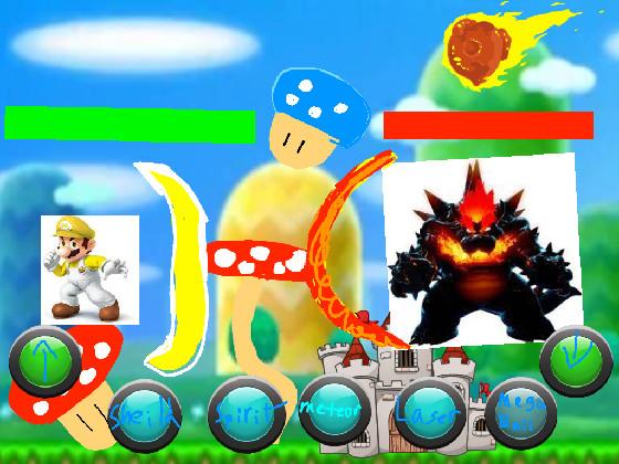 god mario vs god bowser