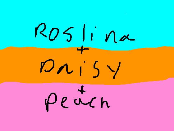 Roslina +Peach+ Daisy =bff