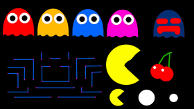 pac man templet