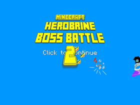 Silly herobrine battle