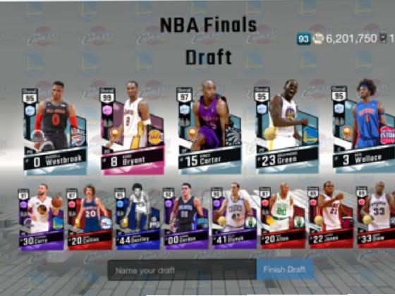 NBA Finals Draft Game 1