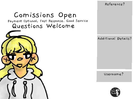 Art Comissions Open