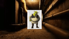 shrek in the backrooms