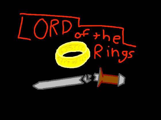 Lord of the rings 1 1