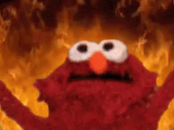 burning elmo sings Happier to death