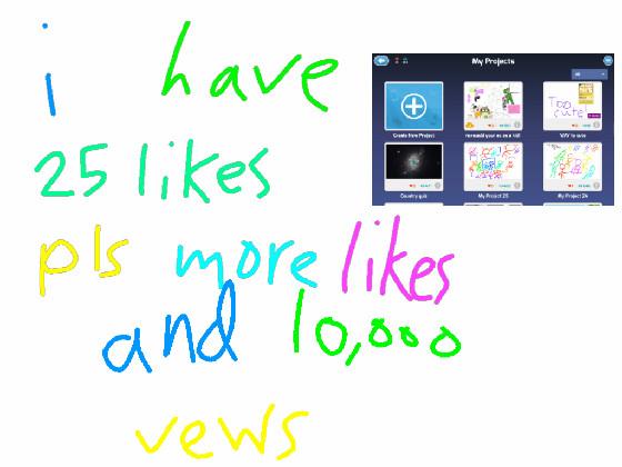 more likes pls!