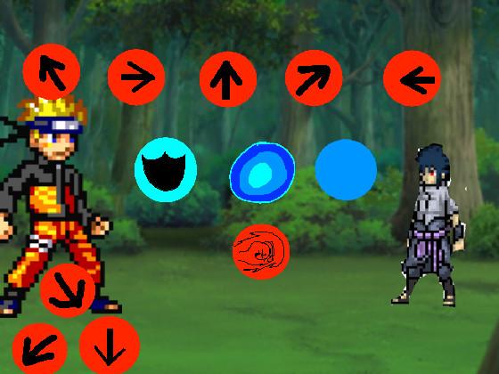 Naruto vs saske 1 1