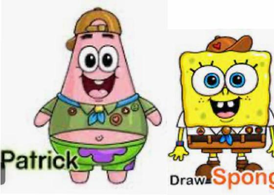 spongebob and Patrick