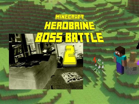 minecraft herobrine boss battle 2  1