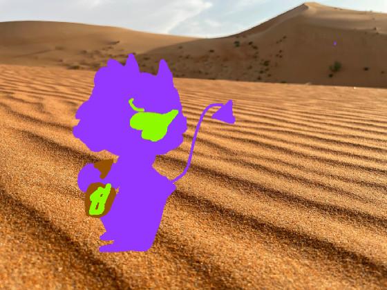 make your oc in the desert