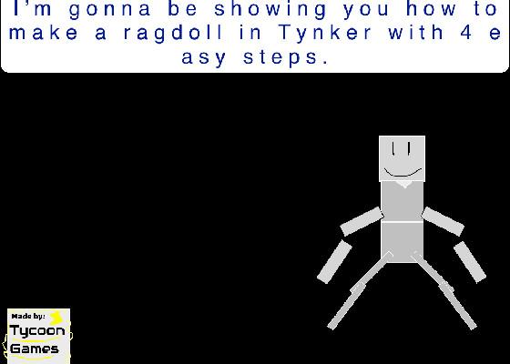 How to make a ragdoll.