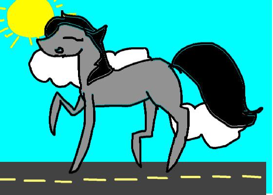 Walking Horse GIF 1