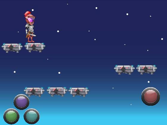 Platformer in space