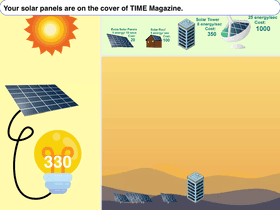 Solar Power Clicker