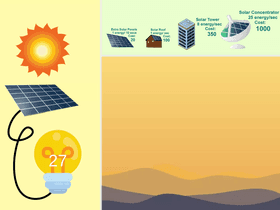 Solar Power Clicker