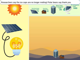 Solar Power Clicker