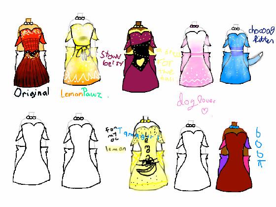 re:🏵design a dress🏵  2