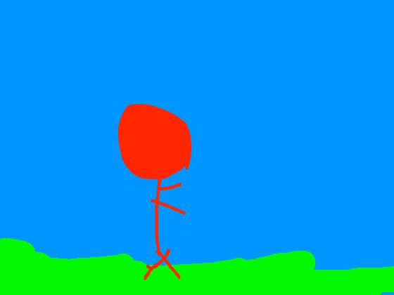 Stickman walking