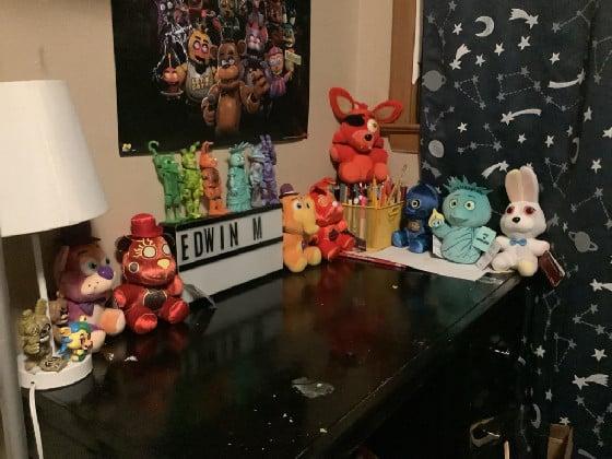 my fnaf desk