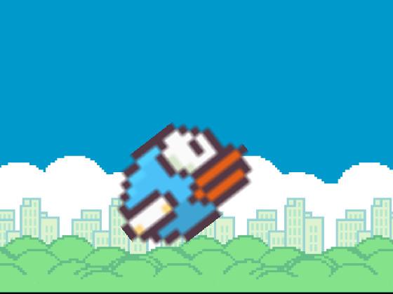 Flappy Bird (no pipes)(no gravity)