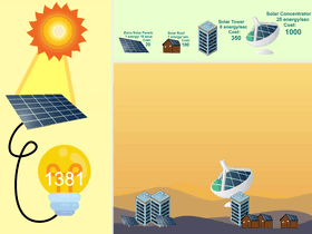 Solar Power Clicker