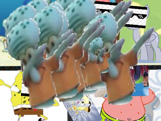 Dab squidward 1 1