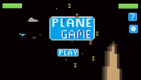 plane game, in the dark night of darkness
