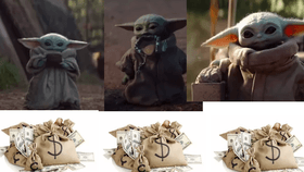 baby yoda is worth money