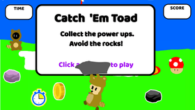 Catch &#039;Em Toad!