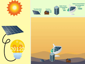 Solar Power Clicker