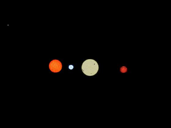 Alpha Centauri Solar System 