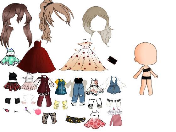  cute gacha life dressup