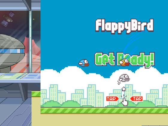 Alien flappy bird boss battle