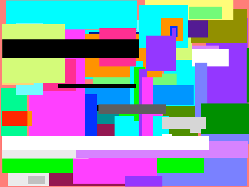 Glitch screen