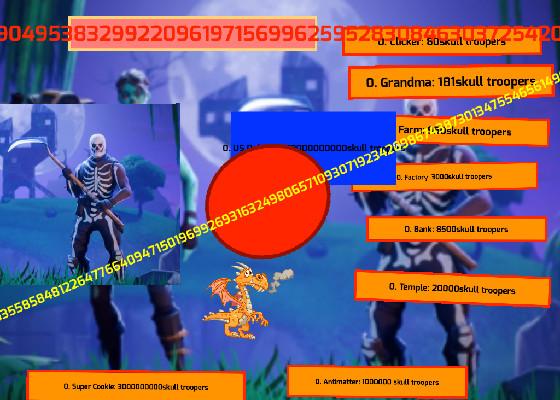 skull trooper fortnite clicker 1