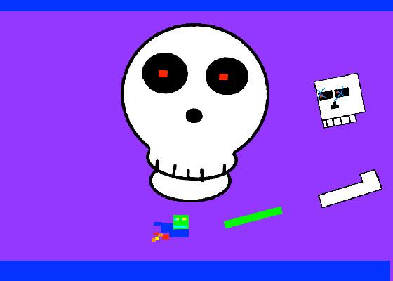 geometry dash skull 1