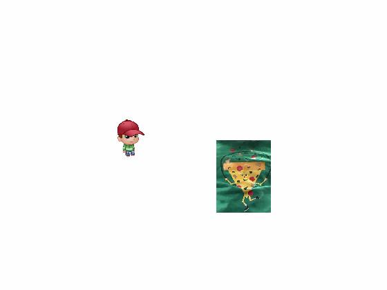 be chased by a pizza 1