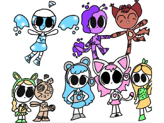 all my oc’s!