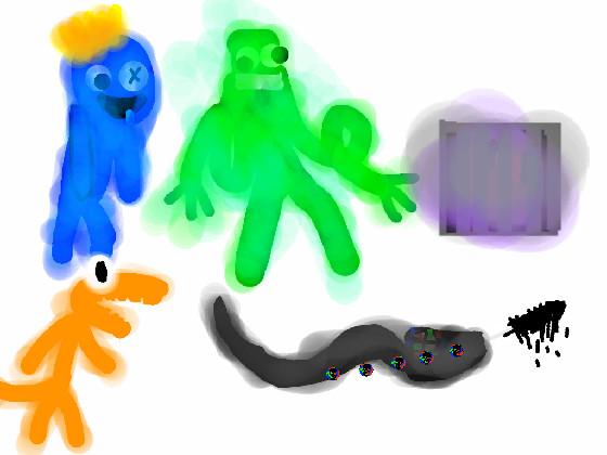 make your own neon rainbow friend!