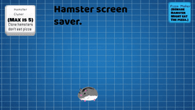 Hamster screen saver.