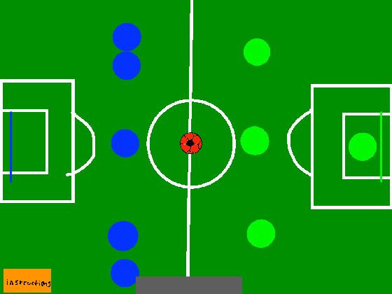2-Player Soccer Blue vs Green 2