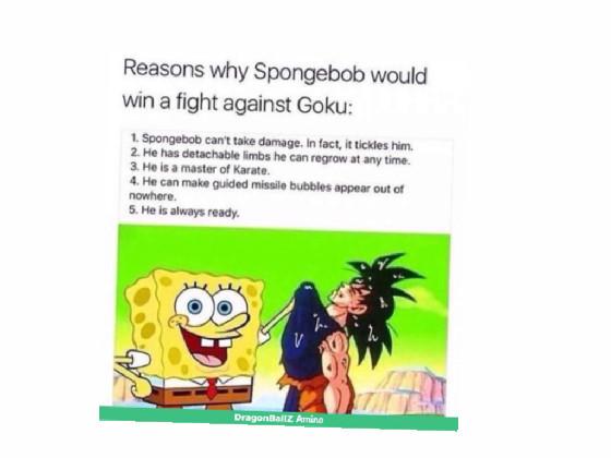 SPONGE BOB KILLED GOKU 1