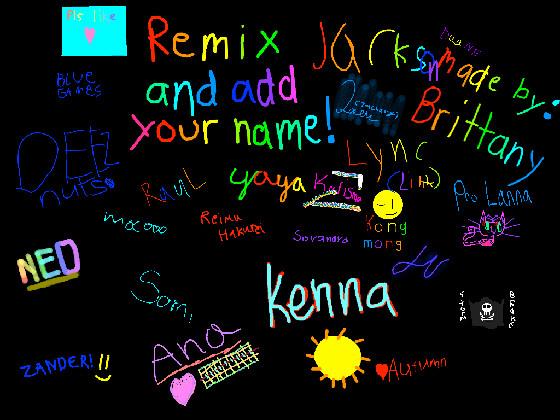 remix add your namez 1