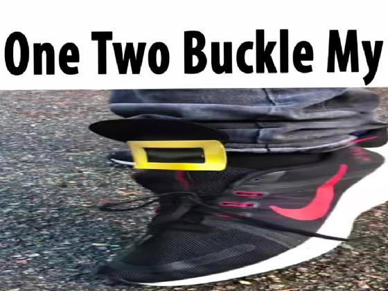 1 2 Buckle your shoe 1