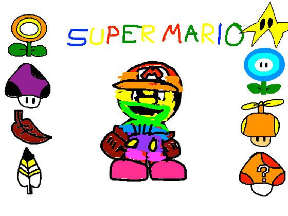 Super Mario power ups 1