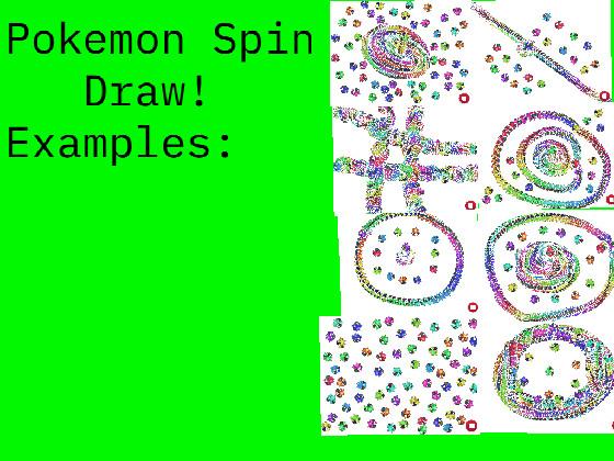 Pokemon Spin Draw!