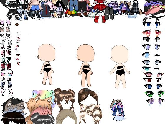 dress up gacha ppl!!