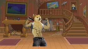 buff doge sim