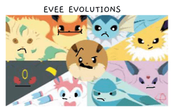 evee evolutions